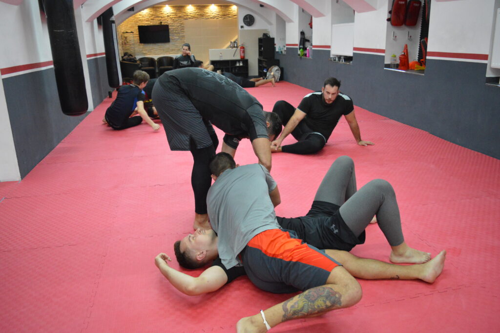 BJJ Gruppe nach dem Training in der Friesgasse 12