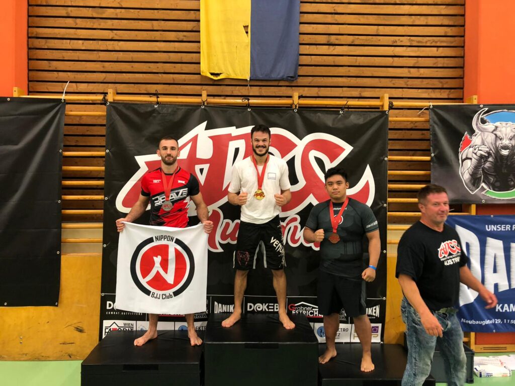 Nippon BJJ Team bei einem Grappling Turnier